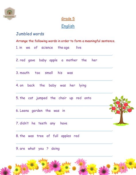 5 ENGLISH.